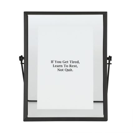 Eglo - Porta-retratos 10x15 cm preto