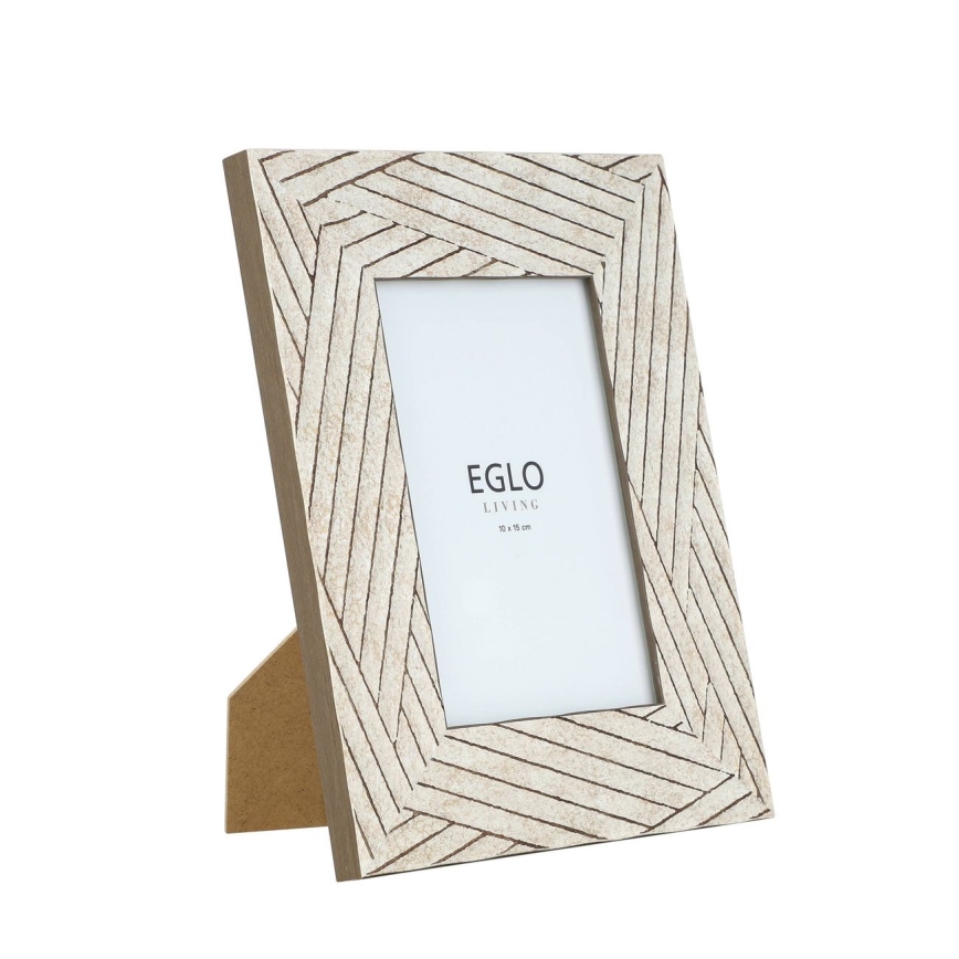 Eglo - Moldura para foto 10x15 cm bege