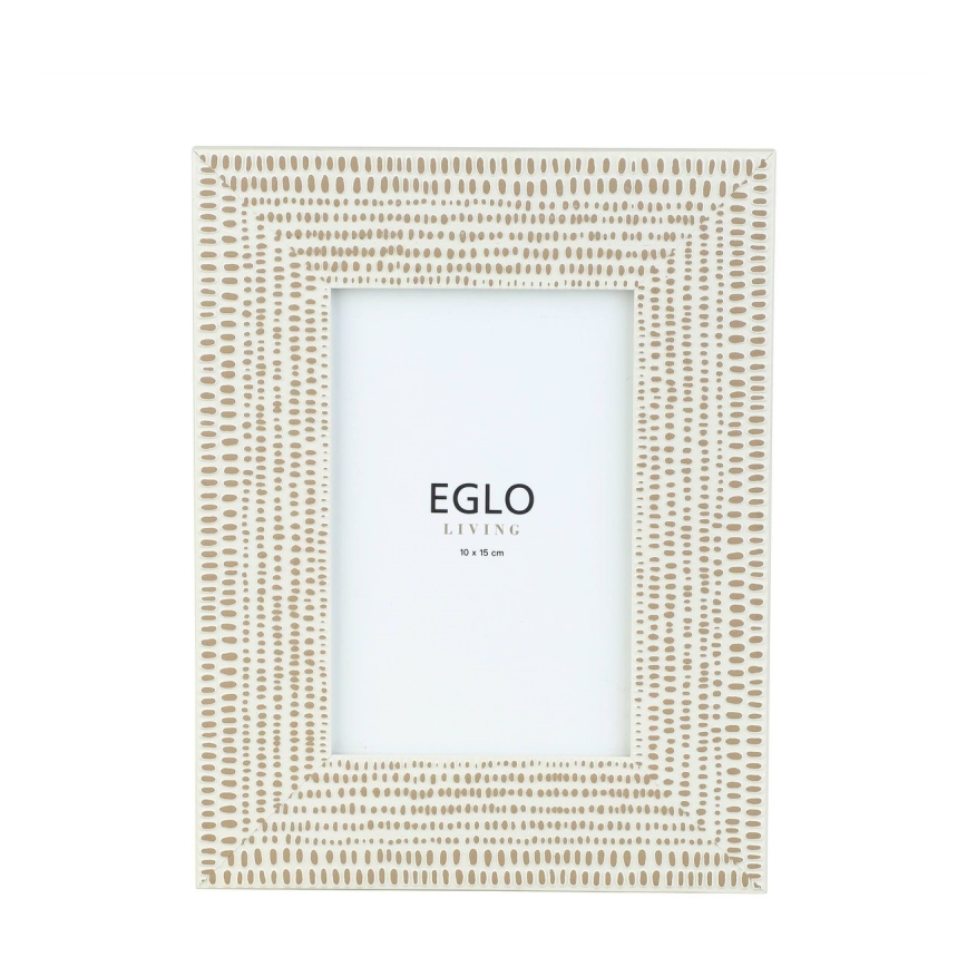 Eglo - Moldura para foto 10x15 cm creme
