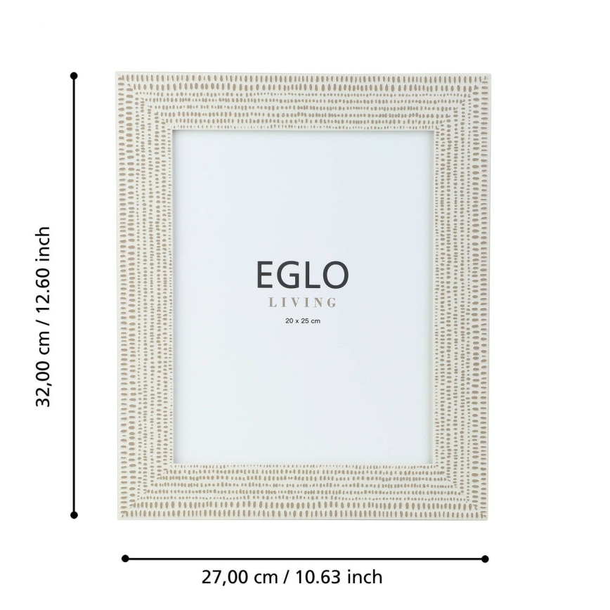 Eglo - Moldura para foto 20x25 cm creme