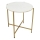 Eglo 424002 - Mesa de apoio TOWADA 46 cm, acabamento mármore/dourado