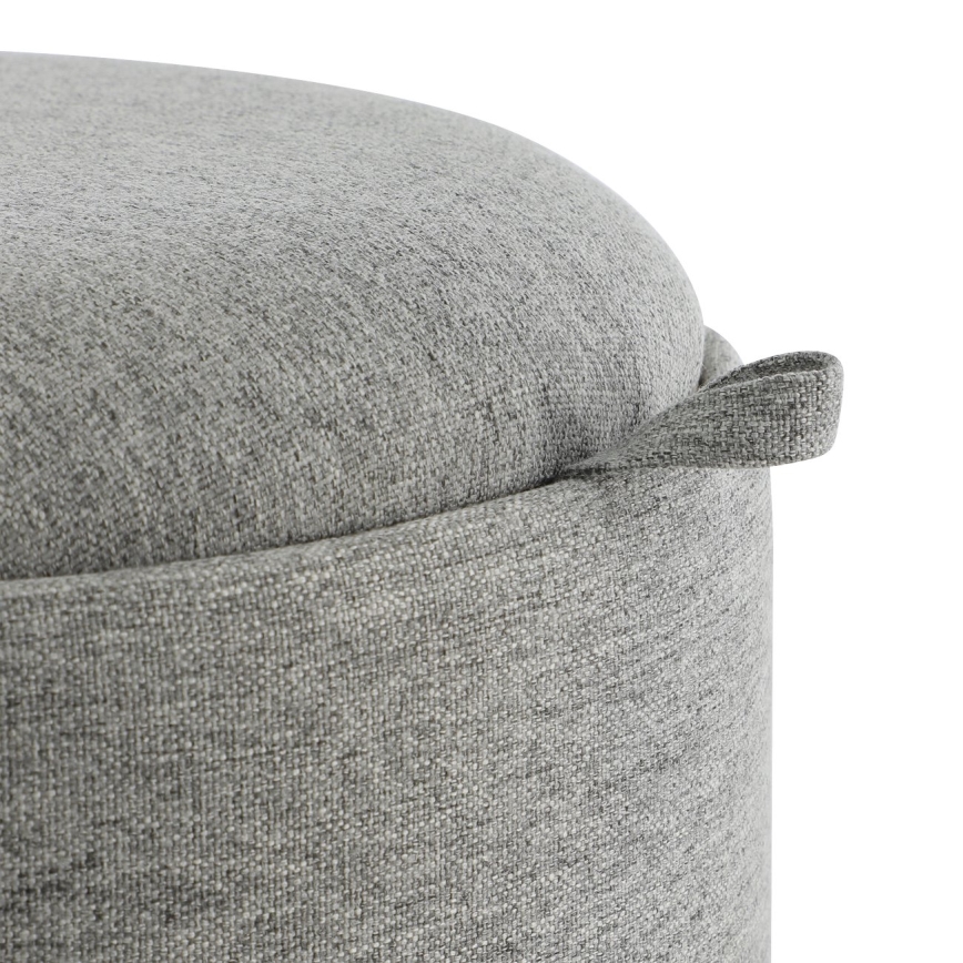 Eglo - CONJUNTO 2x Pufes diâmetro 34,5/39 cm cinzento