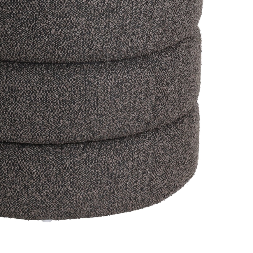 Eglo - CONJUNTO 2x Pufes diâmetro 33,5/40 cm preto