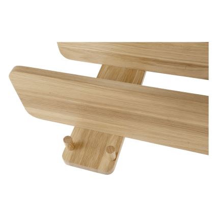 Eglo 424555 - Prateleira de parede MAINTIMBATO 32x60 cm carvalho