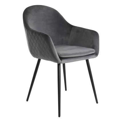 Eglo - Cadeira de jantar 87,5x58,5 cm cinzenta
