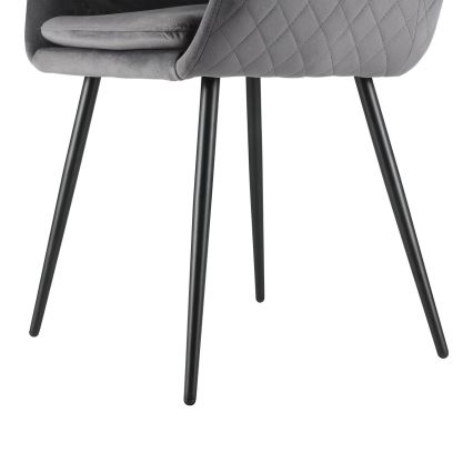 Eglo - Cadeira de refeição 87,5x58,5 cm cinzento