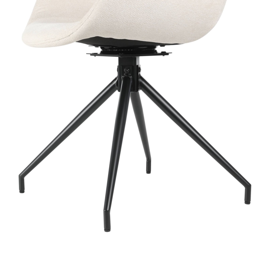 Eglo - Cadeira de refeição 82x58 cm creme/preto