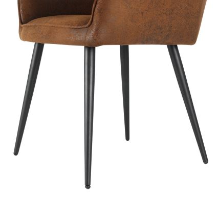 Eglo - Cadeira de jantar 81,5x63 cm castanha