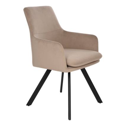 Eglo 424942 - Poltrona APALIT 86x60 cm bege/preta