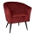 Eglo 424948 - Poltrona AMPAHA 78x70 cm vermelha