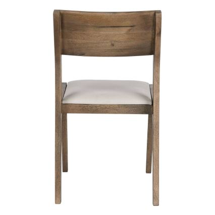 Eglo - Cadeira de jantar 84x55 cm castanha/creme