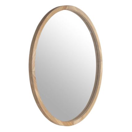 Eglo - Espelho de parede diâmetro 70 cm castanho