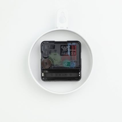 Eglo - Relógio de parede 1xAA diâmetro 30 cm castanho