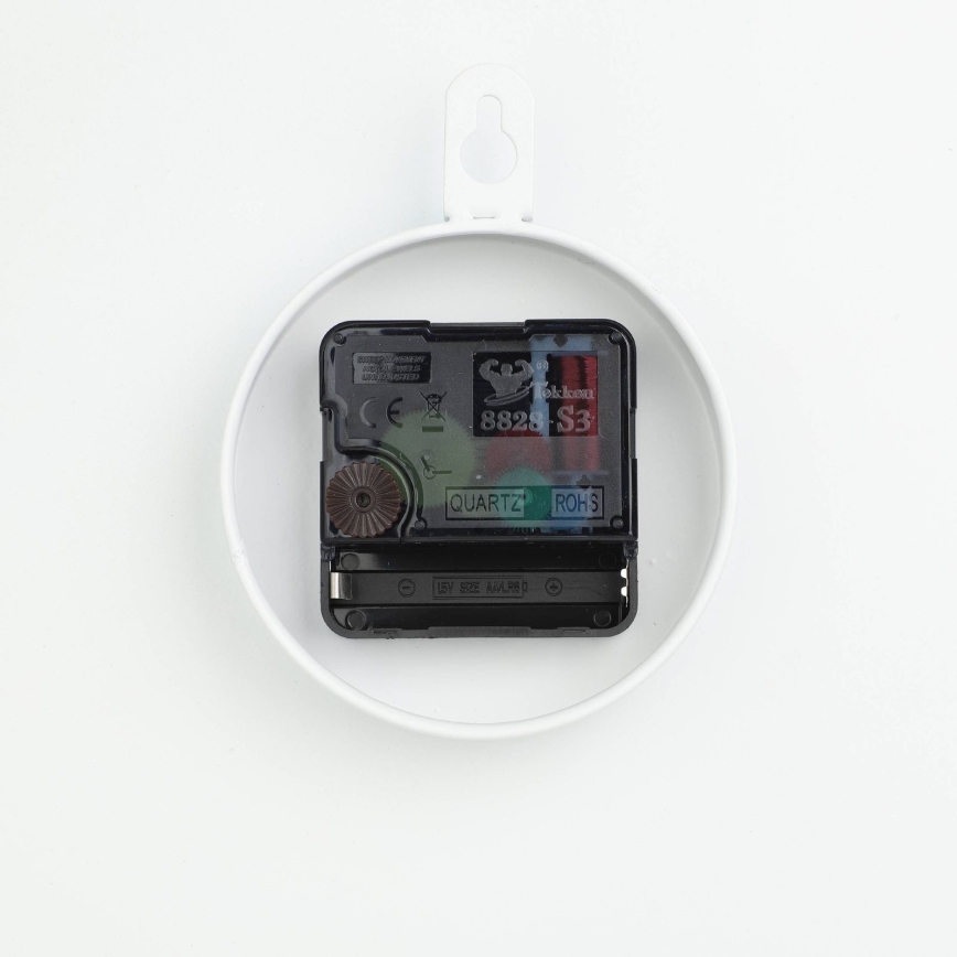 Eglo - Relógio de parede 1xAA diâmetro 30 cm castanho