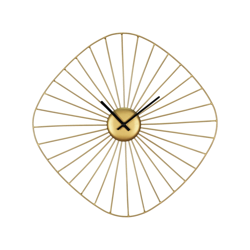 Eglo 425517 - Relógio de parede MATSUMOTO 1xAA 60x60 cm dourado