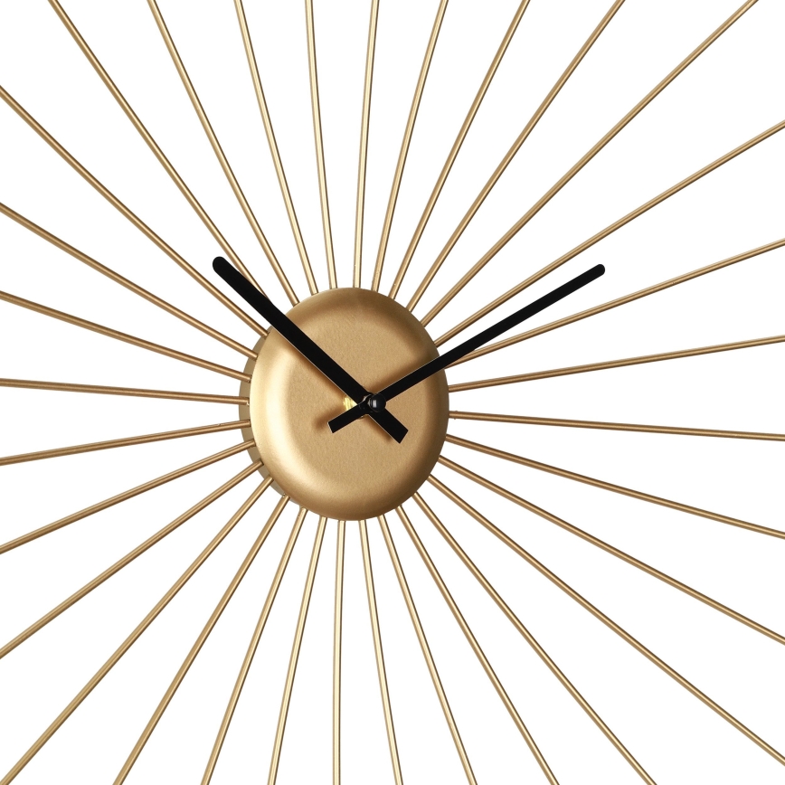 Eglo 425517 - Relógio de parede MATSUMOTO 1xAA 60x60 cm dourado