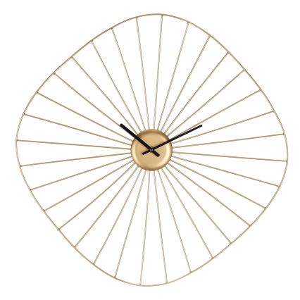 Eglo 425517 - Relógio de parede MATSUMOTO 1xAA 60x60 cm dourado