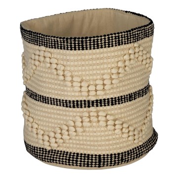 Eglo 426518 - Cesto decorativo TOYAMA 25x25 cm bege/preto