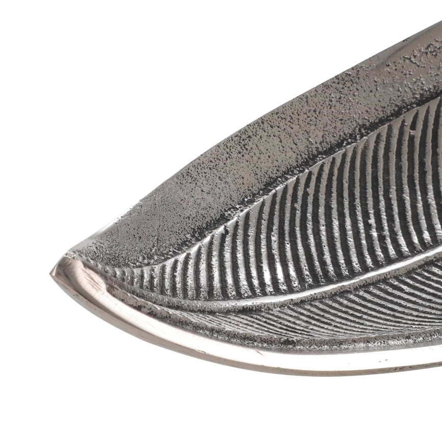 Eglo - Bandeja decorativa 14x38,5 cm prateado