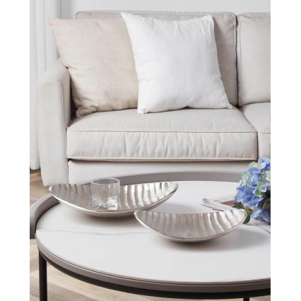 Eglo - Bandeja decorativa 23,5x32,5 cm prateado