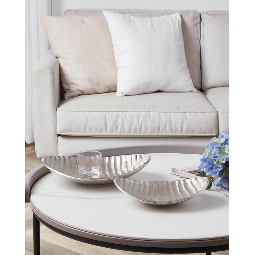 Eglo - Bandeja decorativa 23,5x32,5 cm prateado