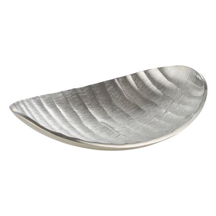 Eglo - Bandeja decorativa 18,5x26 cm prateado