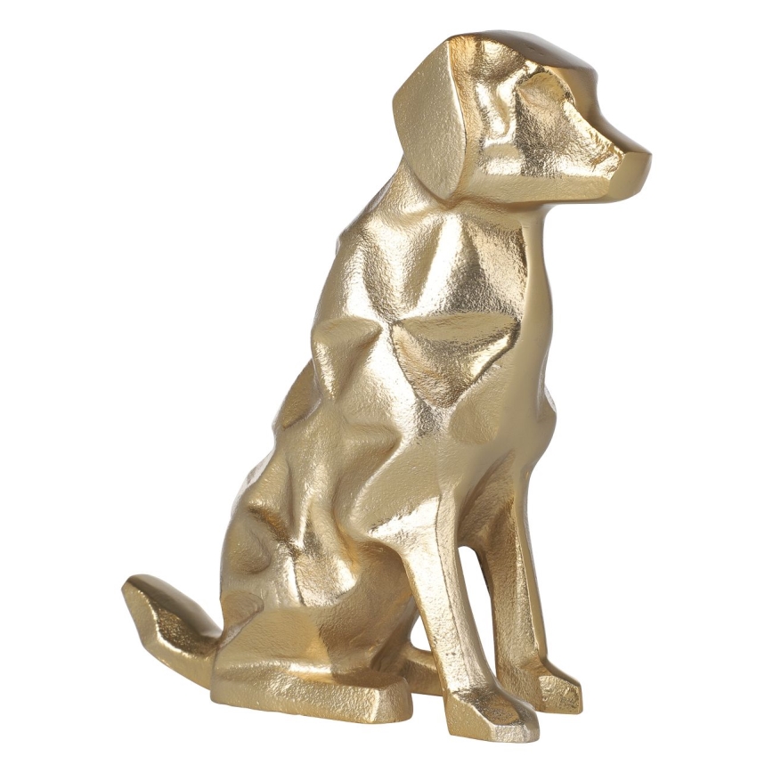 Eglo - Decoração em metal 24,5x20 cm cão/dourado