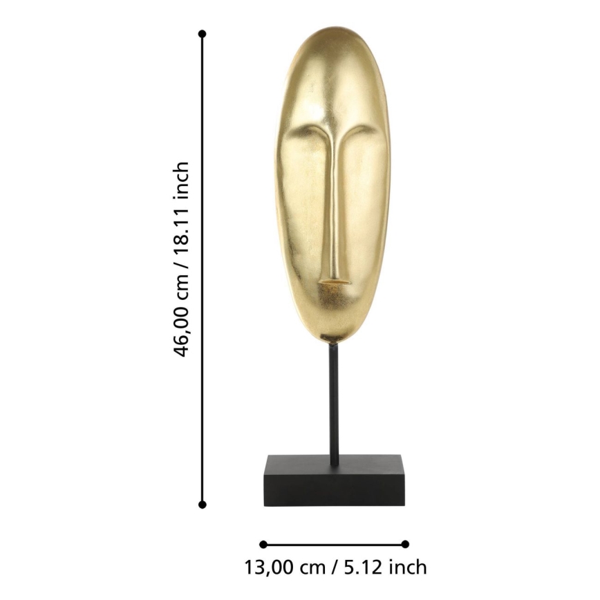 Eglo 427077 - Decoração GIFU 46x13 cm dourada/preta