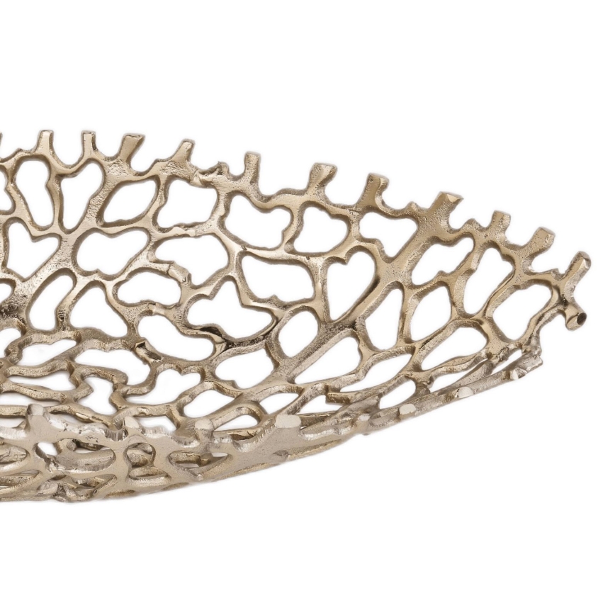 Eglo - CONJUNTO 2x Bandejas decorativa 44/61 cm dourado