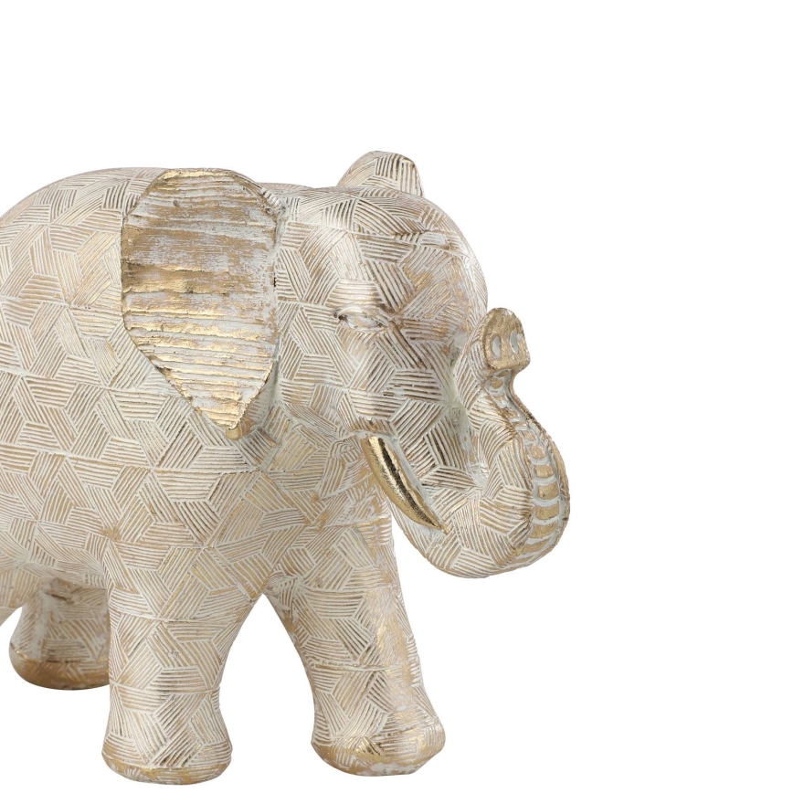 Eglo - Decoração 20,5x28 cm elefante/resina