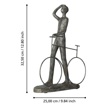 Eglo - Decoração 32,5x25 cm resina