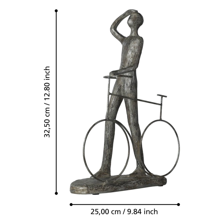 Eglo - Decoração 32,5x25 cm resina