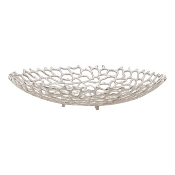 Eglo 427488 - Tigela decorativa KIMITSU Ø 45 cm prateada