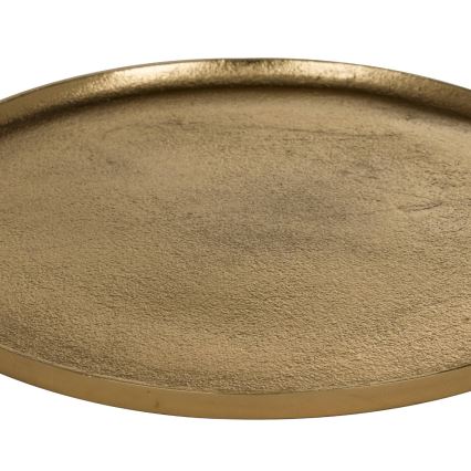 Eglo - Bandeja decorativa diâmetro 30 cm dourado