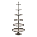 Eglo 427652 - Suporte para servir BABIRIK 206x79 cm prateado