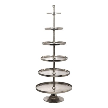 Eglo 427652 - Suporte para servir BABIRIK 206x79 cm prateado