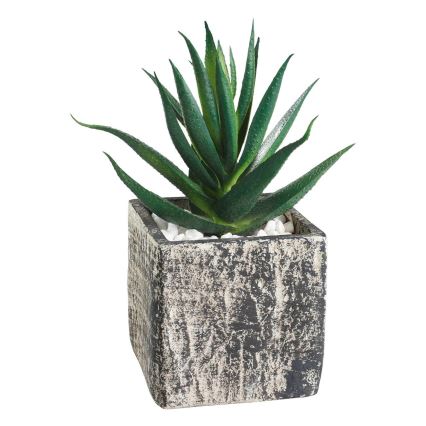 Eglo - Planta artificial em vaso 13x9,5 cm suculenta