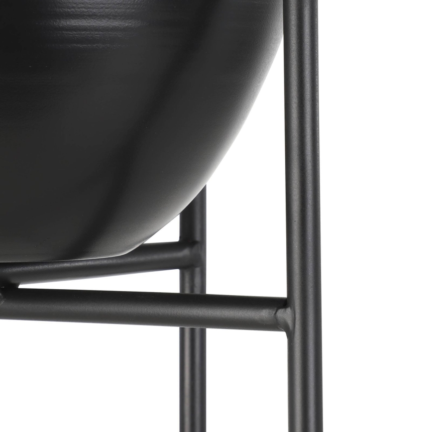 Eglo - Floreira de metal 73x23,5 cm preto