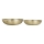 Eglo 428062 - Conjunto de 2 tigelas decorativas OKAYAMA Ø 84 cm douradas