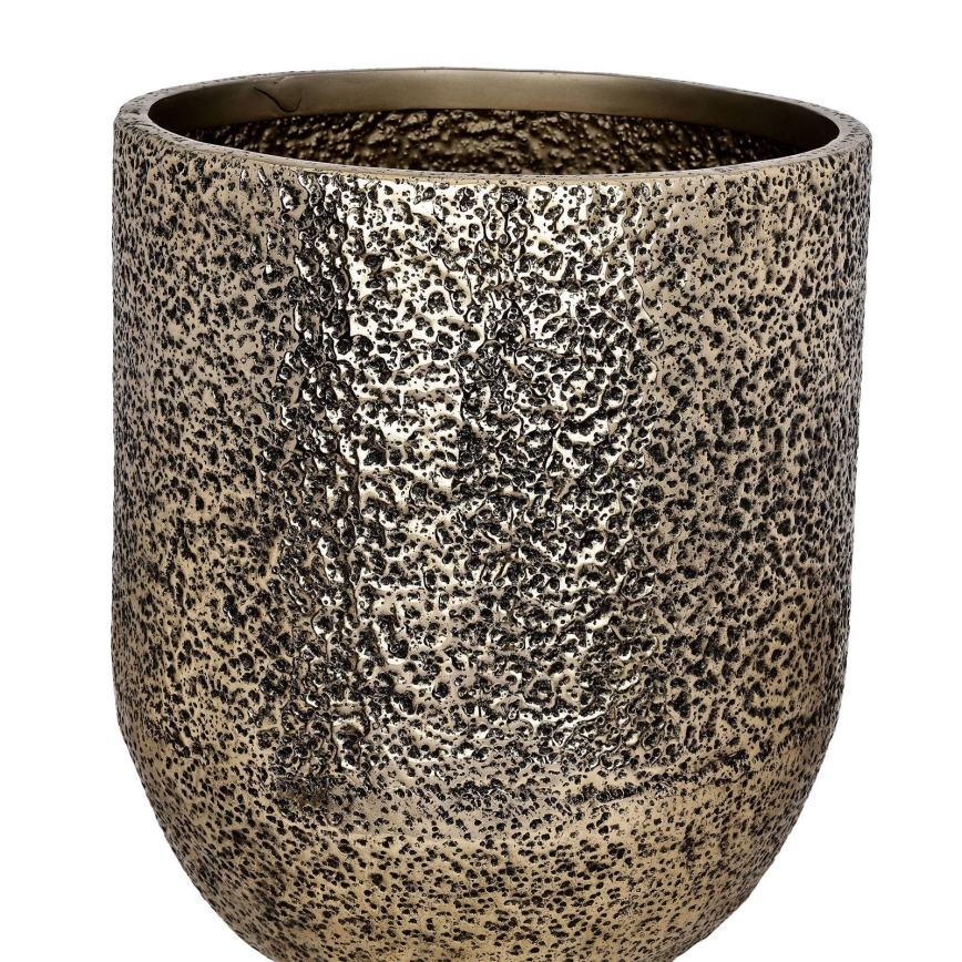 Eglo - Floreira de metal 50x42 cm dourado