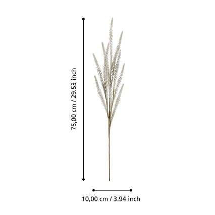 Eglo - Flor artificial 75 cm dourado