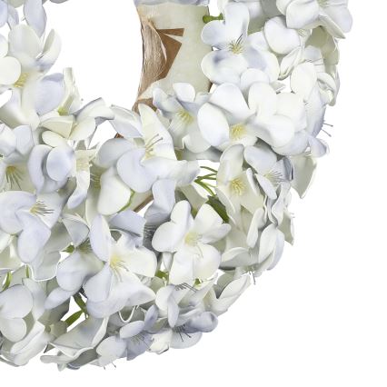 Eglo - Grinalda de flores artificiais diâmetro 35 cm azul