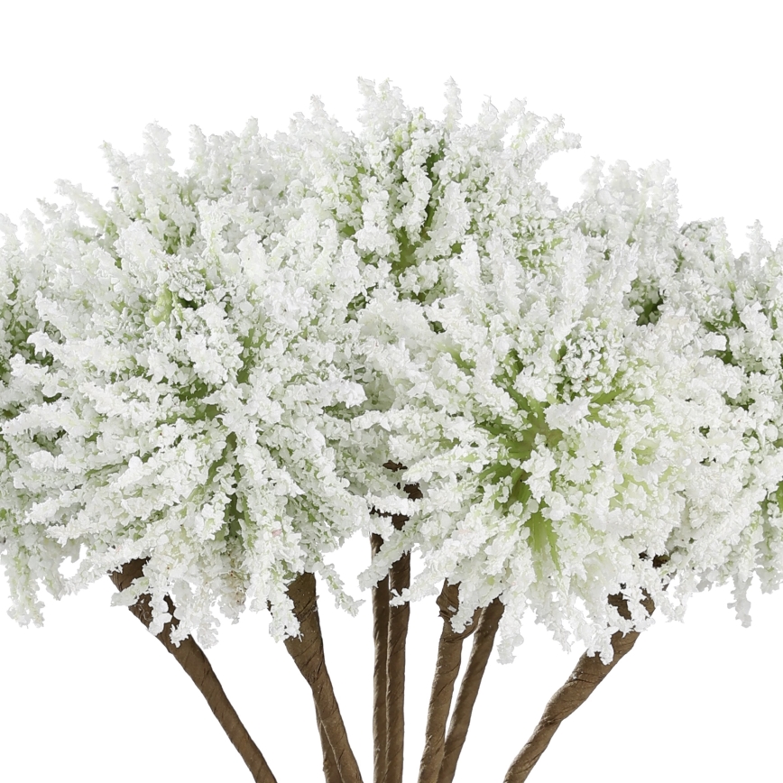 Eglo - Flor artificial 19 cm branco