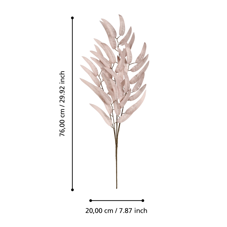 Eglo - Flor artificial 76 cm rosa