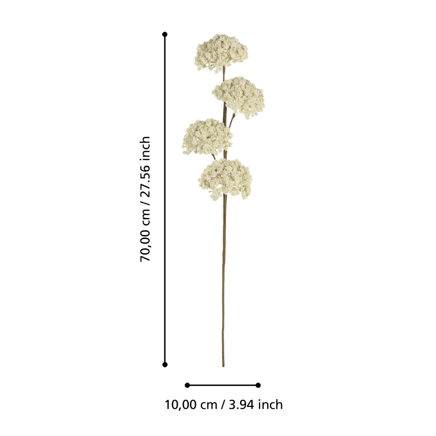 Eglo - Flor artificial 70 cm amarelo