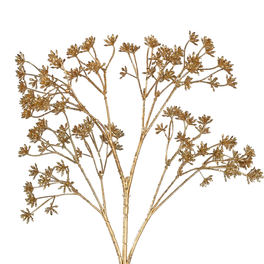 Eglo - Flor artificial 53 cm dourado