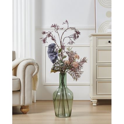 Eglo - Flor artificial 83,5 cm vermelho