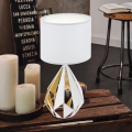 Eglo 43078 - Lâmpada de mesa CARLTON 1xE27/60W/230V