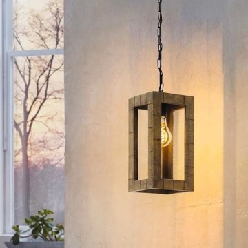 Eglo 43105 - Lustre com corrente TAKHIRA 1xE27/60W/230V bordo