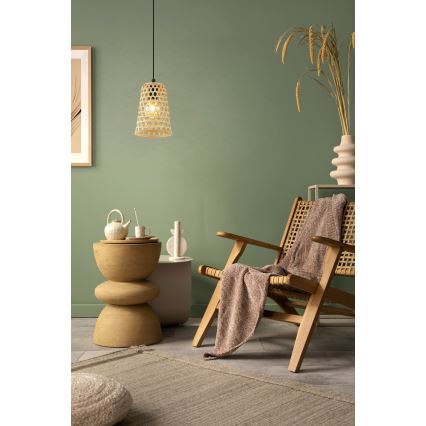 Eglo - Candelabro num fio 1xE27/40W/230V diâmetro 180mm